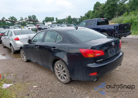 2007 Lexus Is 250 z USA, uszkodzony, nr VIN JTHCK262775013223